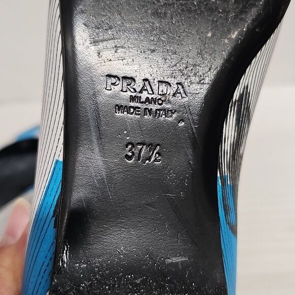 PRADA POINTED TOE FLATS BFPM-02-080 - Picture 5 of 5